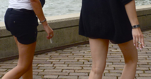 smoking is still COOL in Europe ... and that's a shame