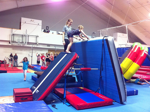 tumbl trak gymnastics mountain
